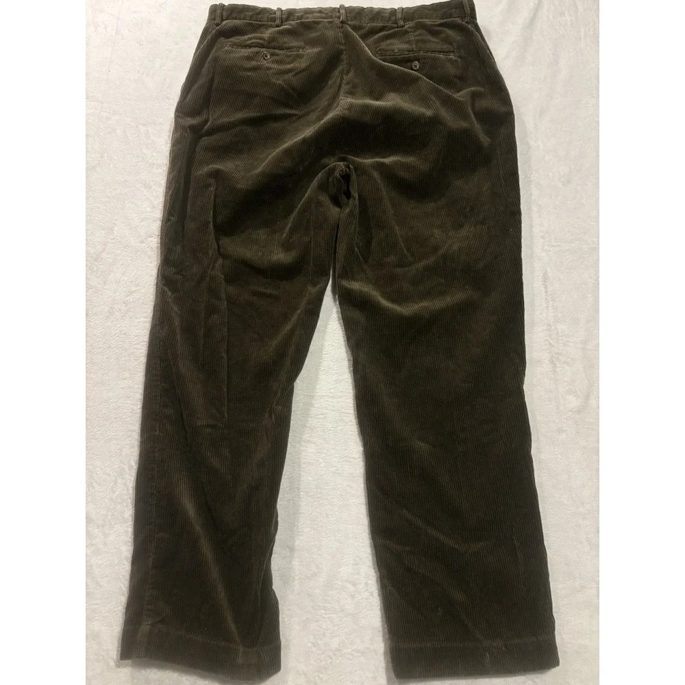 Vintage Polo Ralph Lauren Men's Corduroy Pants‎ Size 38x30 Green